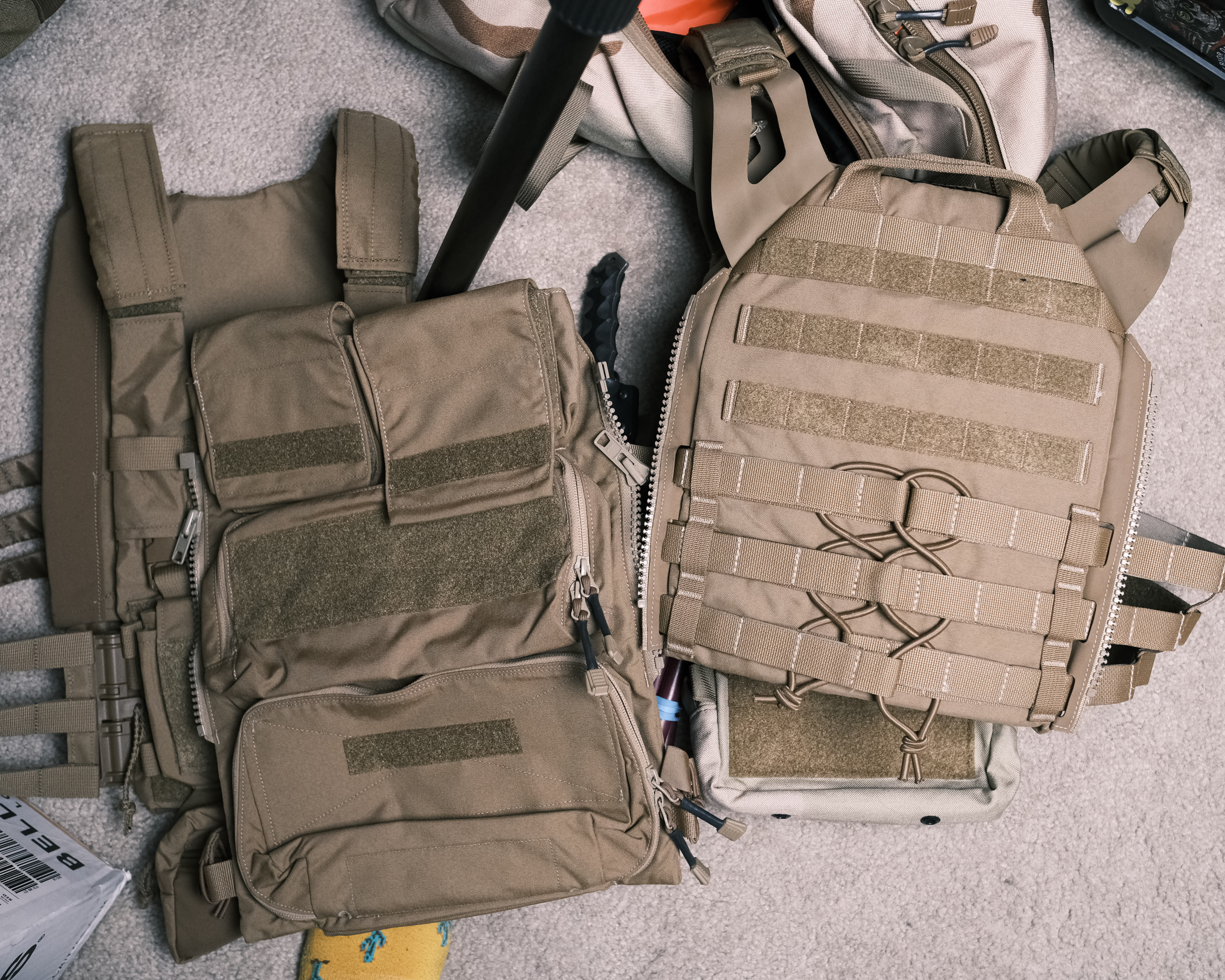 Crye Zip on back panel 2.0